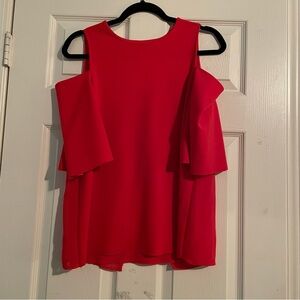 Worthington Size M Cold Shoulder Blouse​